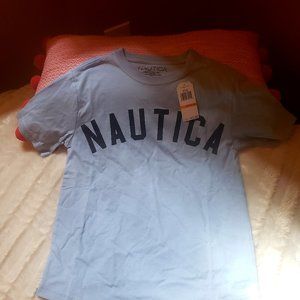 Little Boys (8) Light Blue Nautica Shirt - BN